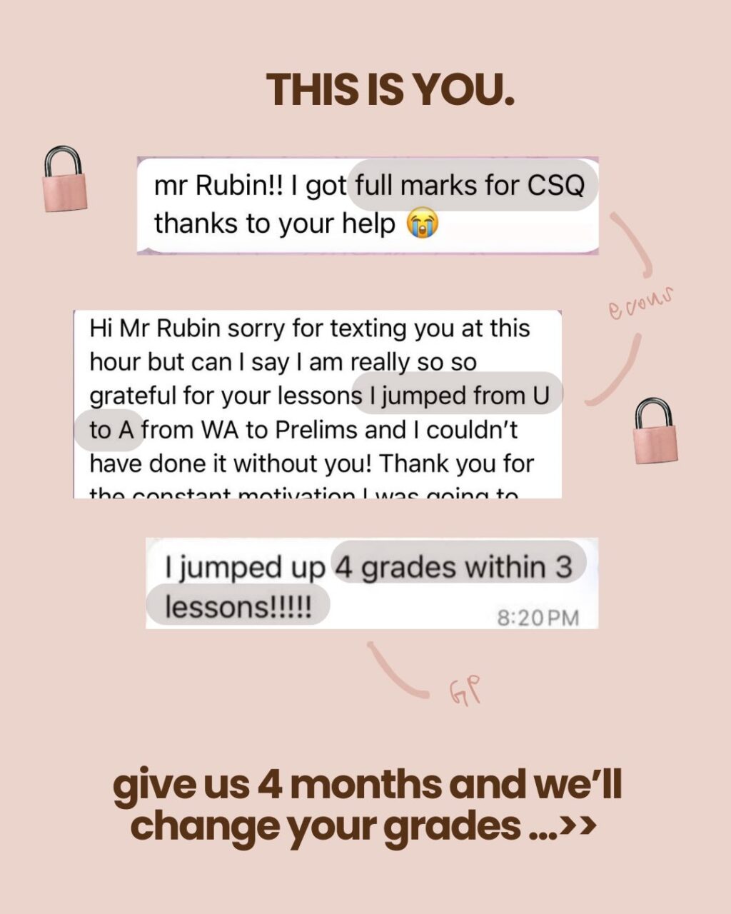 Instagram post from lockinedu. This post is in position 1.