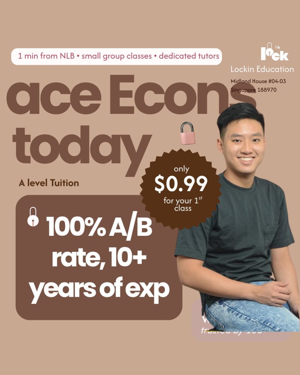 Instagram post from lockinedu. This post is in position 1.